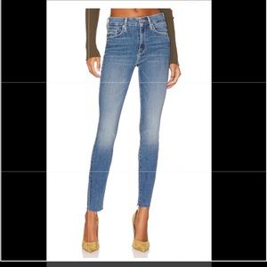 Mother Denim The Looker Ankle Fray in Deja Vu Size 26
